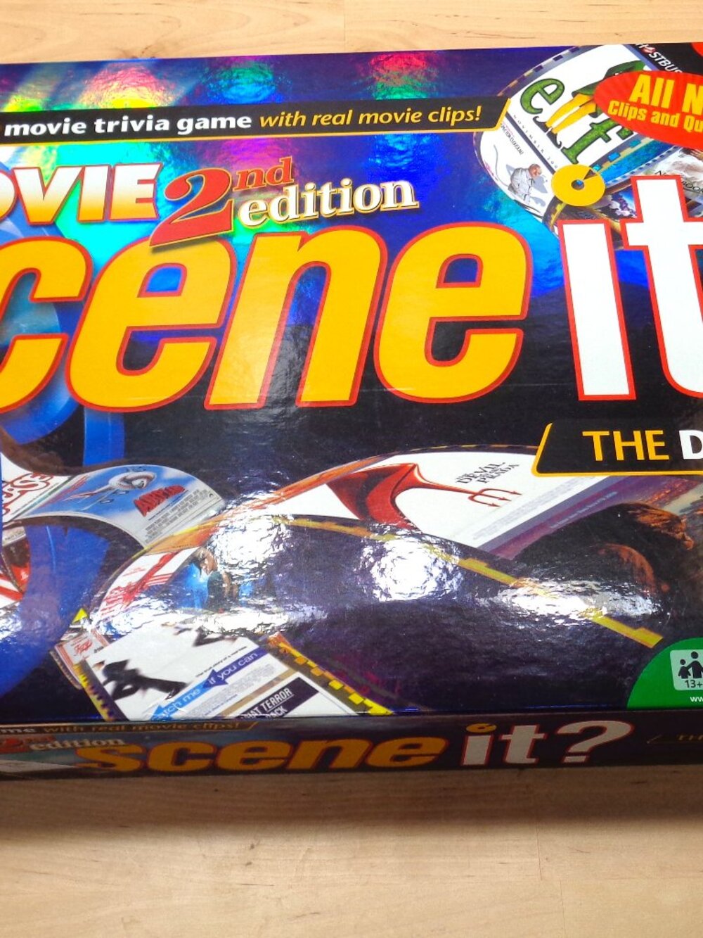 SCENE IT? MOVIE TRIVIA GAME 2ND EDITION DVD GAME STAY AT HOME FAMILY FUN